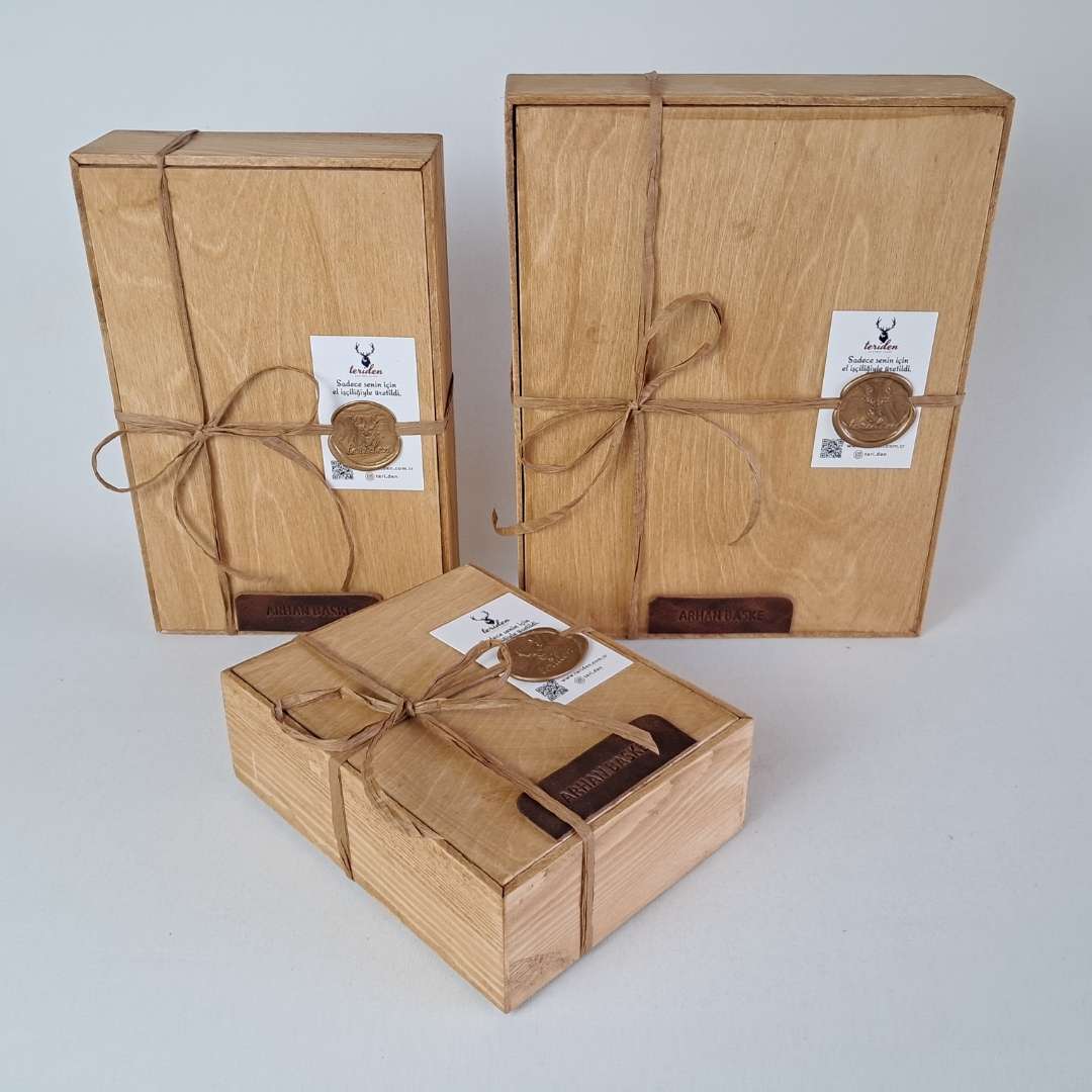 Ahşap Hediye Kutusu - Small 7 Ahşap Hediye Kutusu - Small - Görsel 7